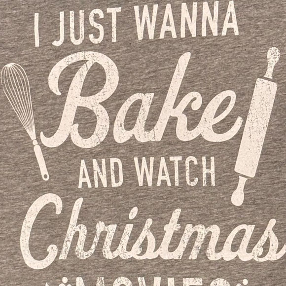 COOKIES & CHRISTMAS MOVIES * Holiday TEE * Short Sleeves for Warm Weather * 2XL - Picture 6 of 6